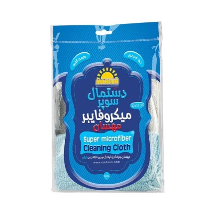 دستمال سوپر میکروفایبر مهسان- 2عددی الوان