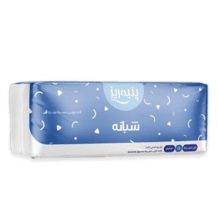 نوار بهداشتی پنبه ریز- (مشبک) شبانه خیلی خیلی بزرگ