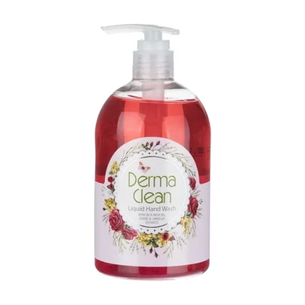 مایع دستشویی درماکلین- شفاف عناب 500میل