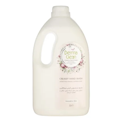 مایع دستشویی درماکلین- کرمی آرگان 2لیتری