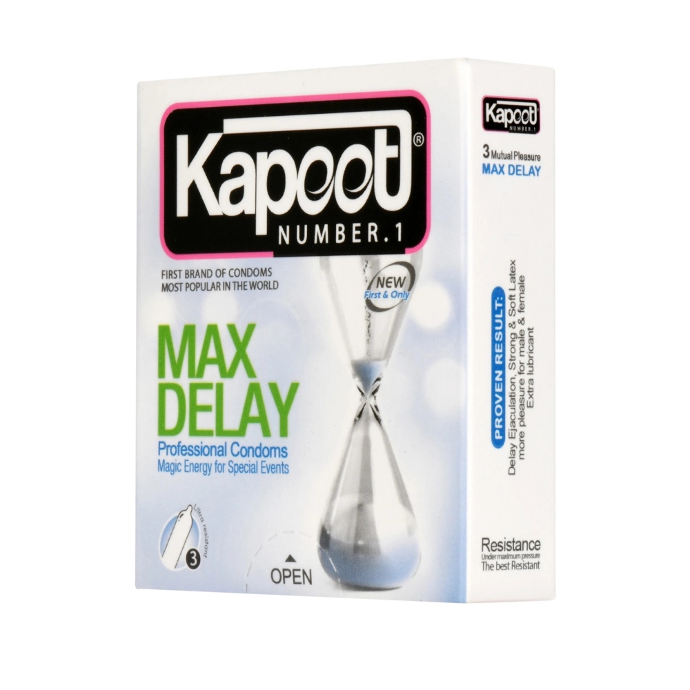 6263331110419 کاندوم کاپوت- تاخیری فوق العاده 3 عددی - تصویر 1