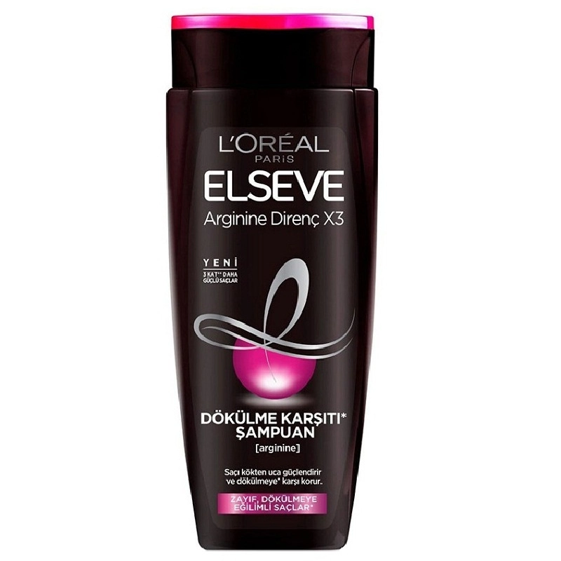 3600523992867 شامپو سر لورآل-اورجینال مشکی 450میل - تصویر 1