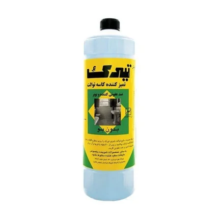مایع جرم گیر تیرک- تمیزکننده سبز -بدون بو 1لیتری