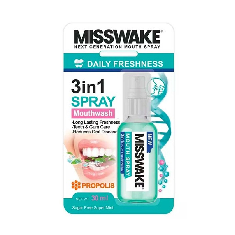 6260623300466 اسپری دهانشویه میسویک- نعنا 30میل - تصویر 1