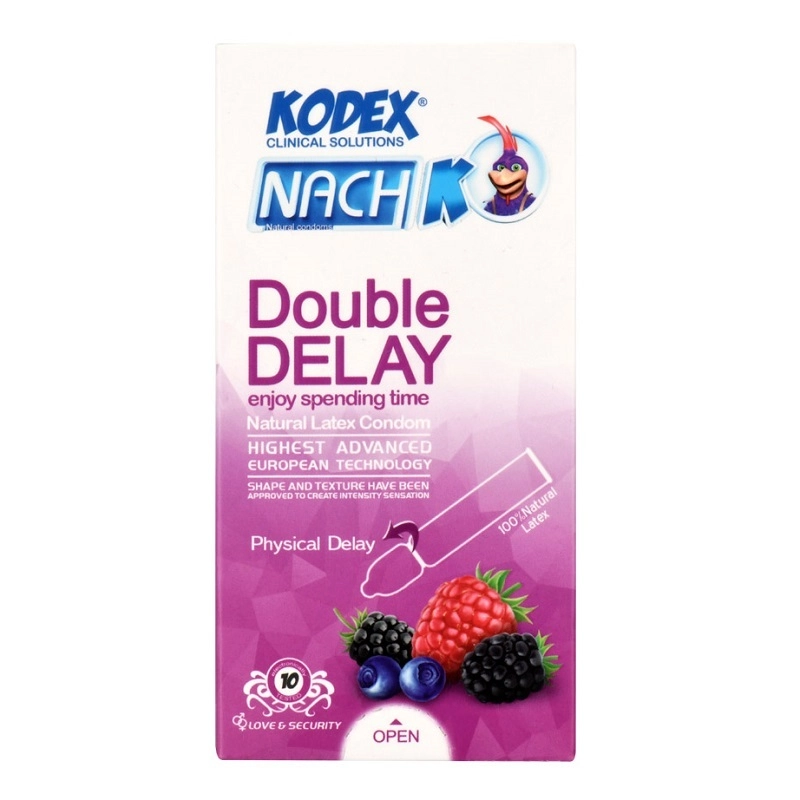 6260623330364 کاندوم کدکس- تاخیری فیزیکی دوبل 10عددی - تصویر 1