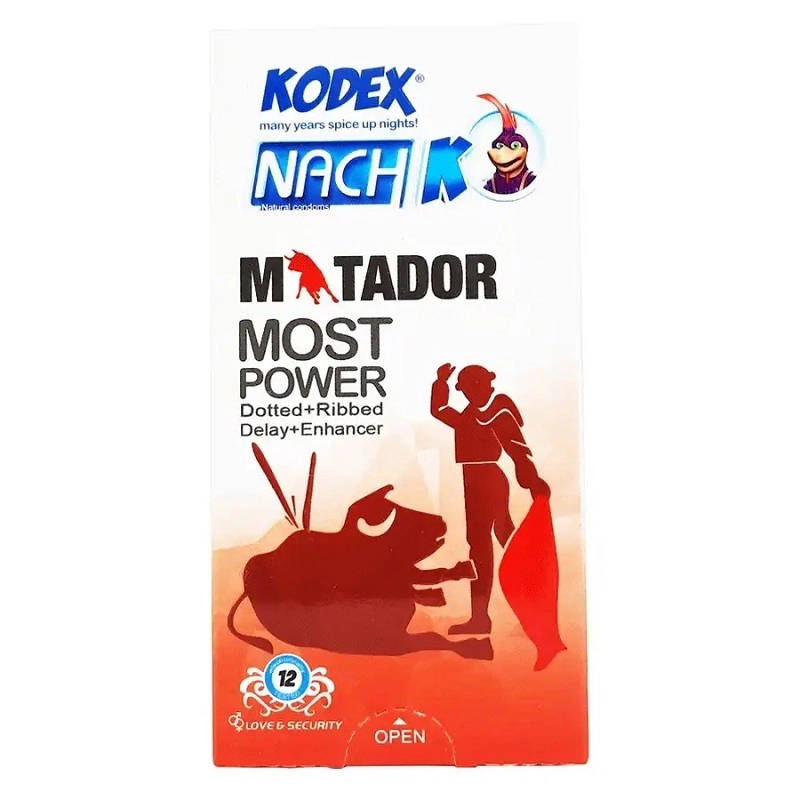 6260623333020 کاندوم کدکس- ماتادور ساده 12عددی - تصویر 1