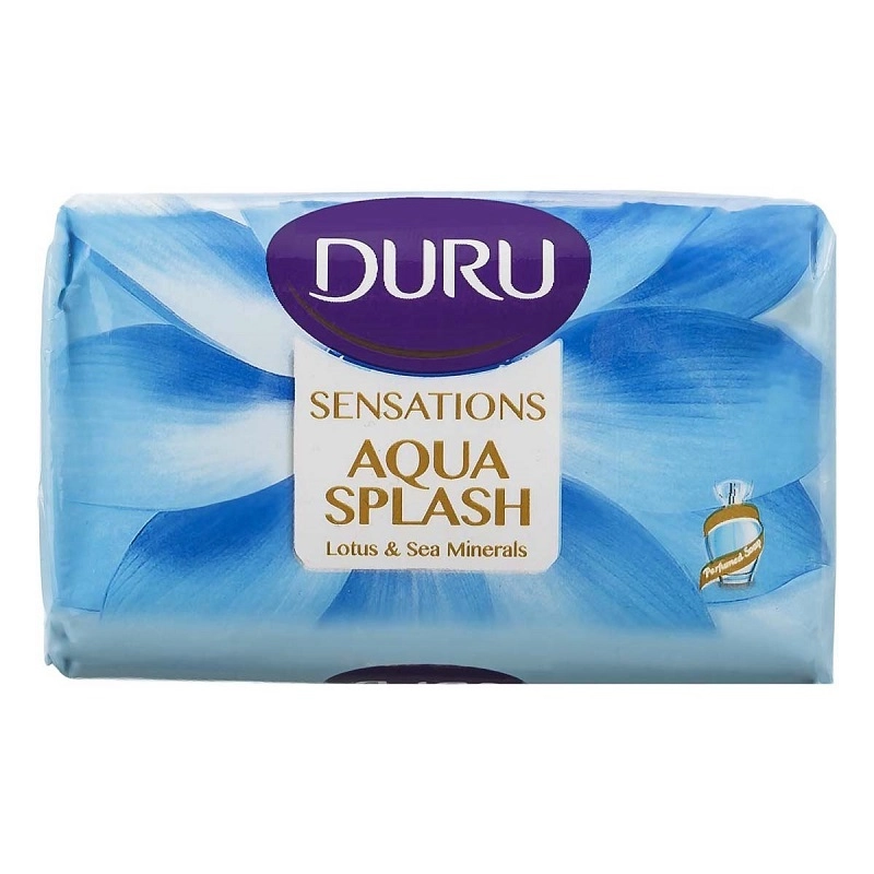 6263936300628 صابون آرایشی دورو- نیلوفر و موادمعدنی دریایی 90گرم-پایا - تصویر 1