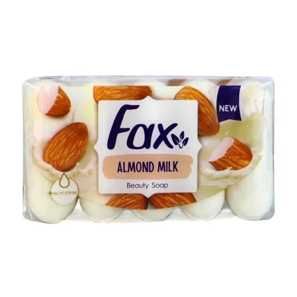 فاکس- صابون زیبایی شیر و بادام  70گرم 5عددی-پایا