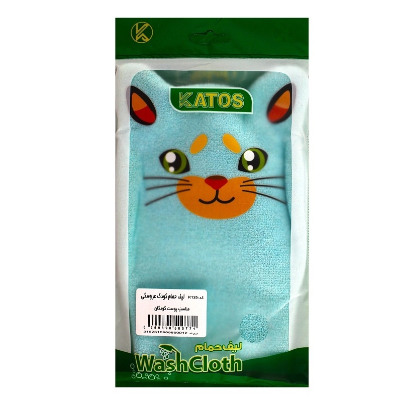 6269698500771 کاتوس- لیف حمام کودک عروسکی کد125 - تصویر 1