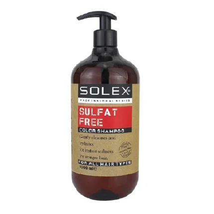 شامپو سولکس-اورجینال فری سولفات مو های رنگ شده
