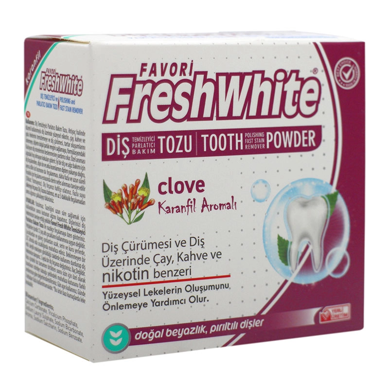 8697417441131 پودر سفیدکننده دندان فرش وایت- اورجینال (میخک) 50گرم - تصویر 1